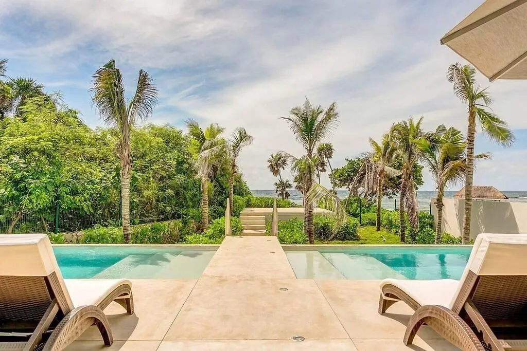 Akumal Bay With Access To The Beach 7 Rooftop Pools Appartement